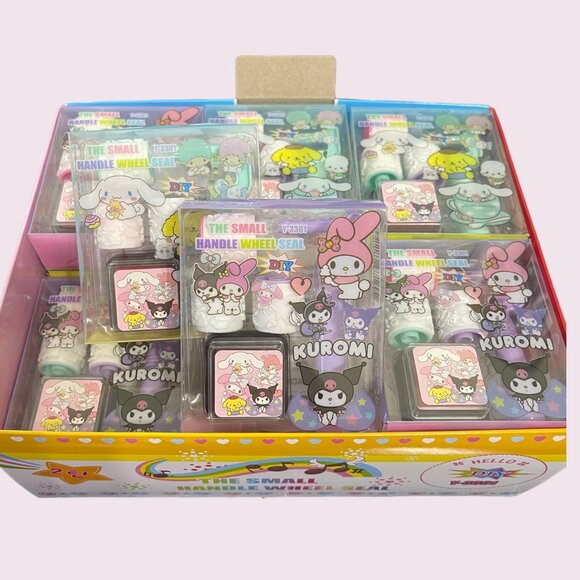 Sanrio Stamp & Ink Set (Cinna and Pom) - Picture 2 of 2